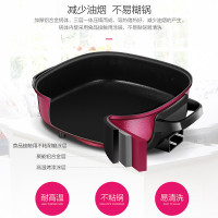 美的(Midea) 电火锅 MC-LHN30D大功率家用韩式多功能电热锅6L一体可涮煎烤炒锅多功能火锅不易粘支持温度调节