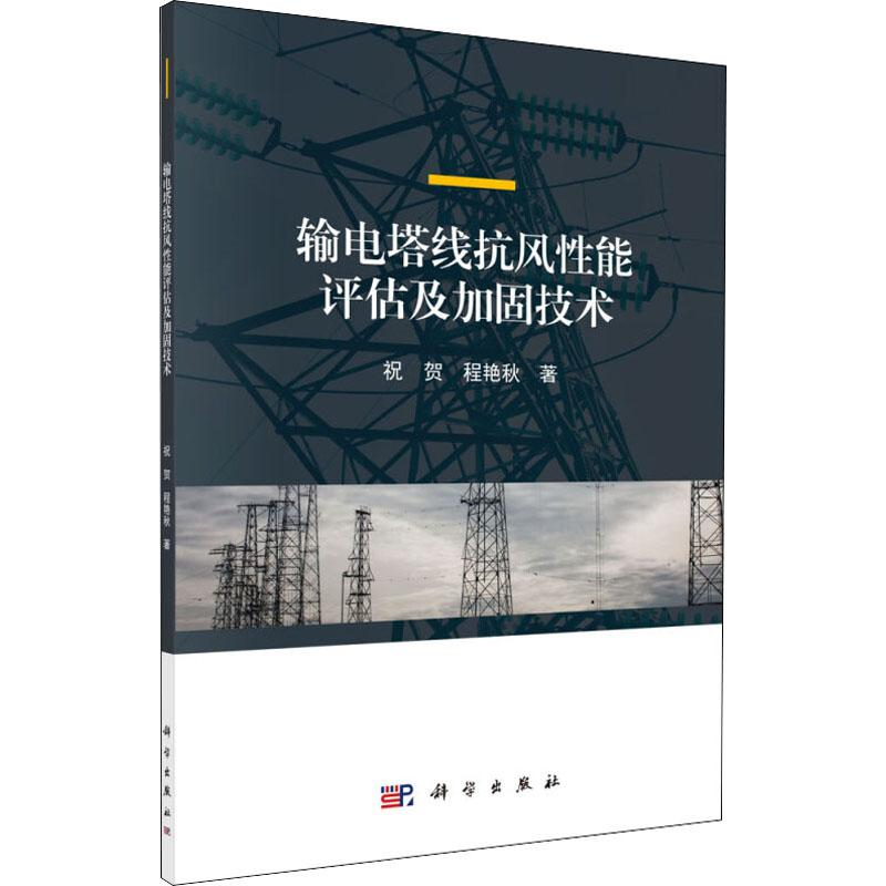 【M】输电塔线抗风性能评估及加固技术-9787030624819