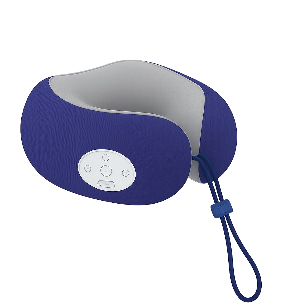 摩飞(MORPHYRICHARDS)多功能按摩枕 办公室家用U型按摩枕头热敷仿真人按摩仪MR3125新款高清大图