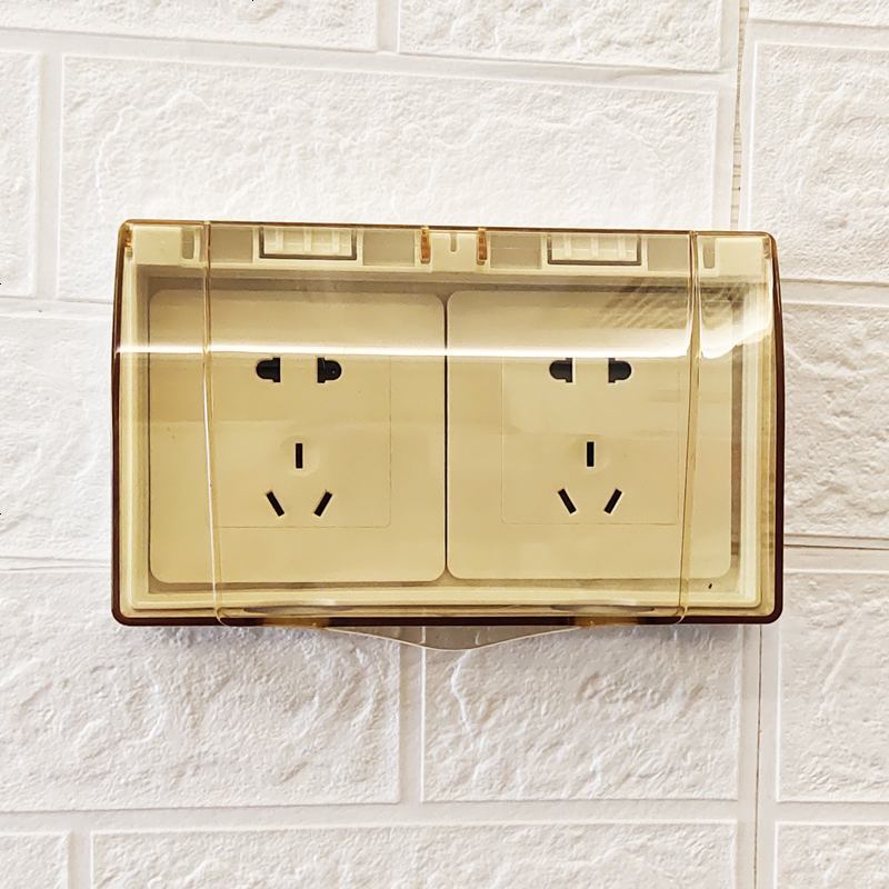 开关防溅盒浴室插座防水罩二位保护盖自粘双86型两位防水盒粘贴式报价 参数 图片 视频 怎么样 问答 苏宁易购