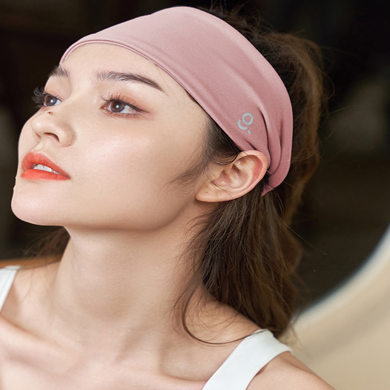 闪电客瑜伽运动发带跑步头带健身束发带宽边头巾戴