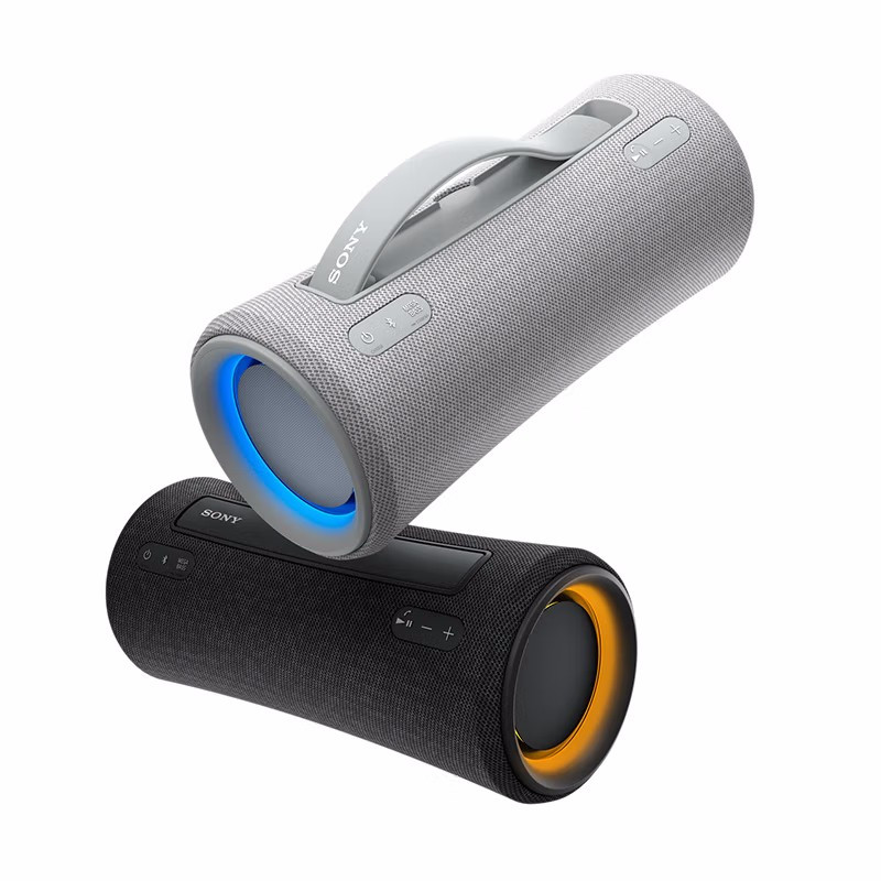 索尼(SONY)SRS-XG300 便携式派对蓝牙音箱 重低音 独立高音单元 IP67防水防尘 25小时续航 黑色