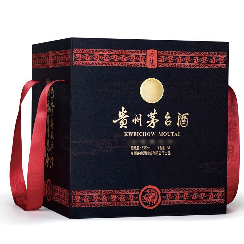 茅台 贵州茅台酒 巴拿马百年金奖封坛酒 53度 5L 酱香型白酒