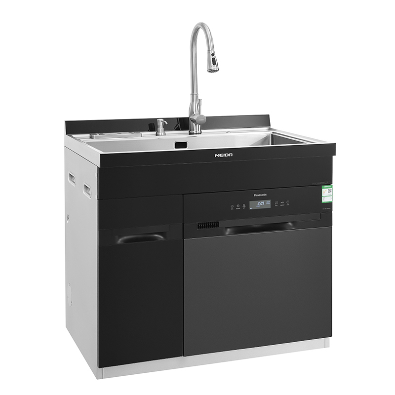 (meida)美大900xb 洗碗机定制款集成水槽 自动高温消毒强力烘干一体机