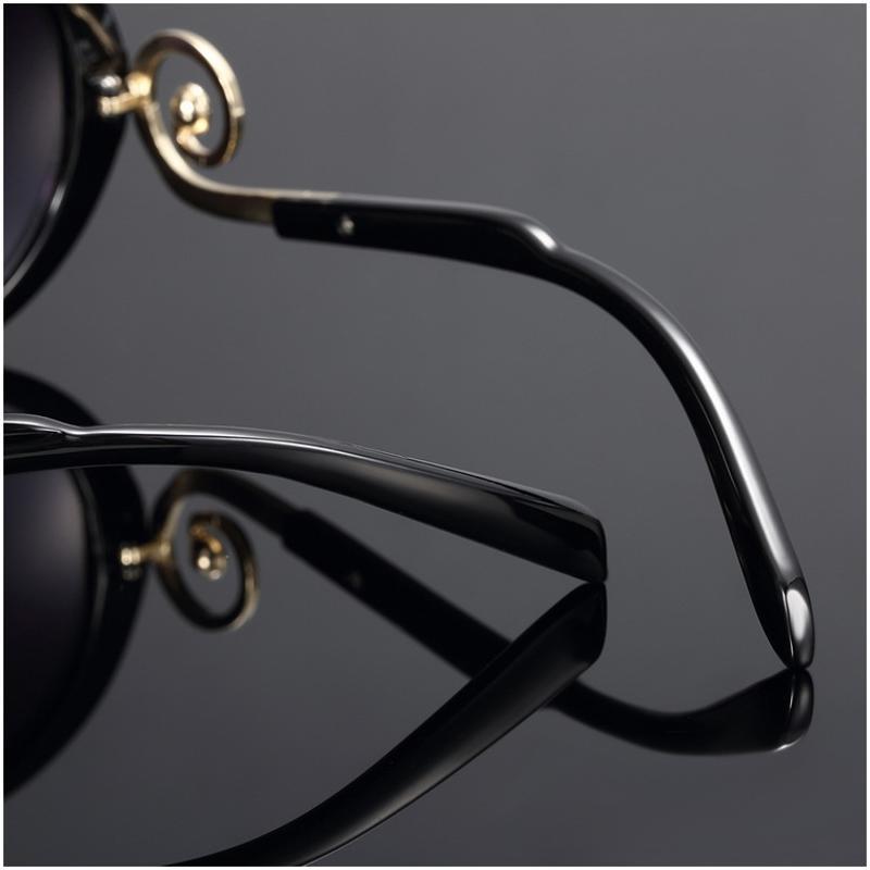 H006 Sunglasses 复古圆框墨镜太子镜女小框偏光镜男驾驶镜太阳镜送女朋友七夕情人节礼物