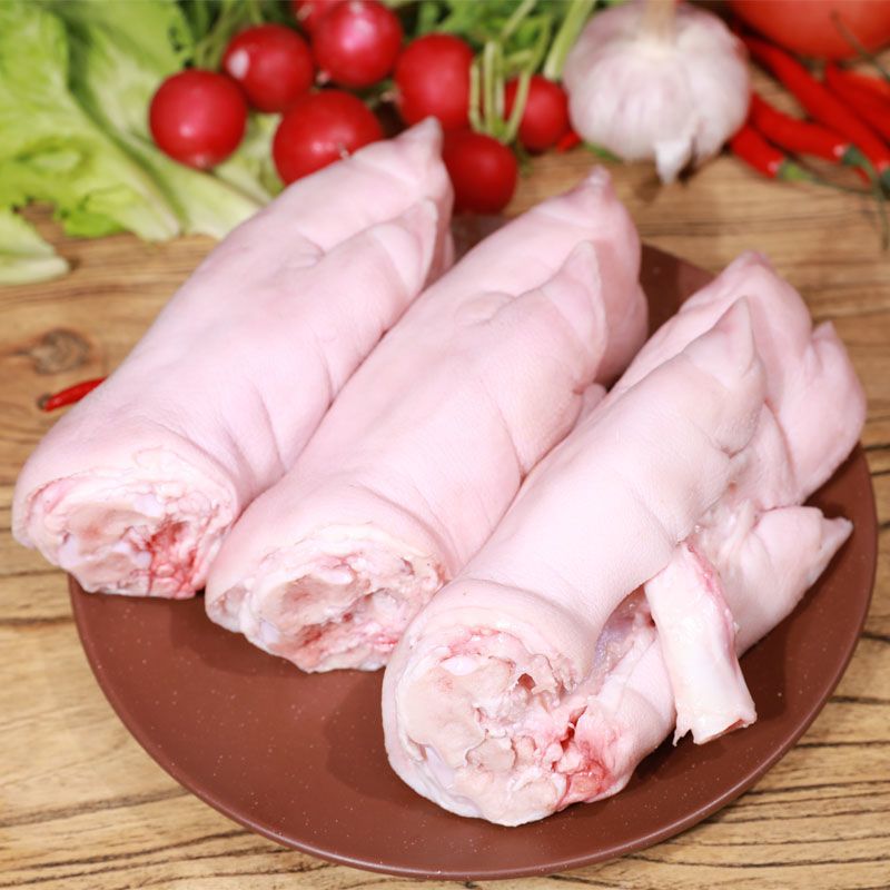 鲜猪蹄4斤装整个带筋精品鲜肉新鲜猪蹄猪脚猪爪猪腿肉土猪肉猪蹄批发
