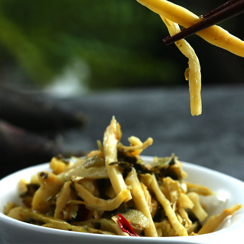 富春龙即食雪菜嫩笋200g*3袋装 脆爽可口高清大图