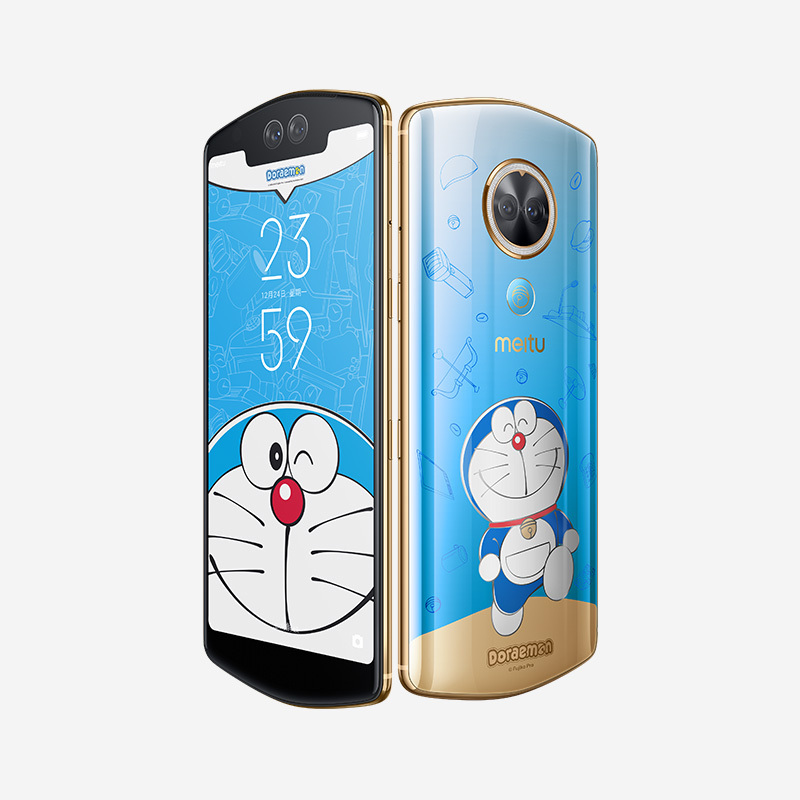 Meitu/美图 美图T9 4GB+128GB 哆啦A梦 移动联通电信4G全网通手机 自拍美颜 女性拍照