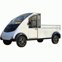果途（GUOTU） 电动四轮巡逻车两座皮卡车电动四轮车5000瓦+72v150ah*9只铅酸电池刹车助力