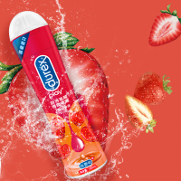 杜蕾斯(Durex) 人体润滑液 甜诱草莓50ml 情趣啫喱 水溶性润滑剂油情侣男女夫妻成人情趣用品
