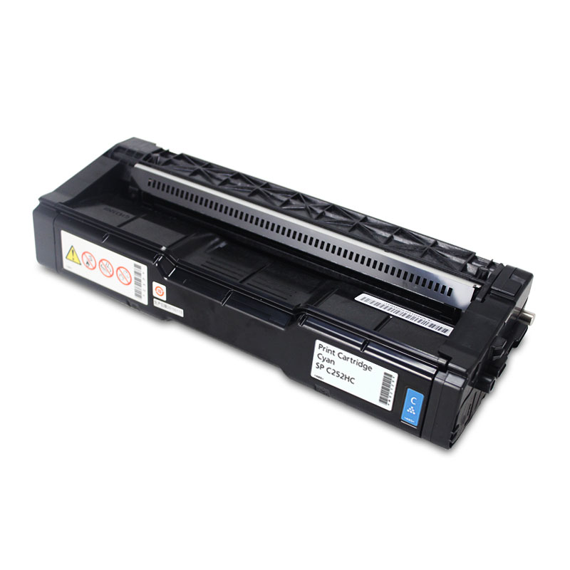 理光(Ricoh)SP C252HC 蓝色墨粉盒1支装 适用于SP C252DN/252SF高清大图