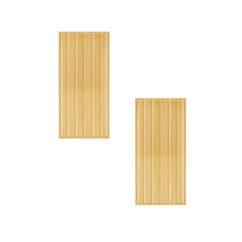 天空桥 棉门帘 MML-1金黄色无窗口二层棉 平方米高清大图