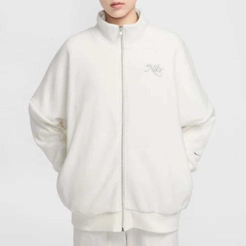 Nike运动夹克女款冬季新款黑色白色可选防风保暖轻便户外