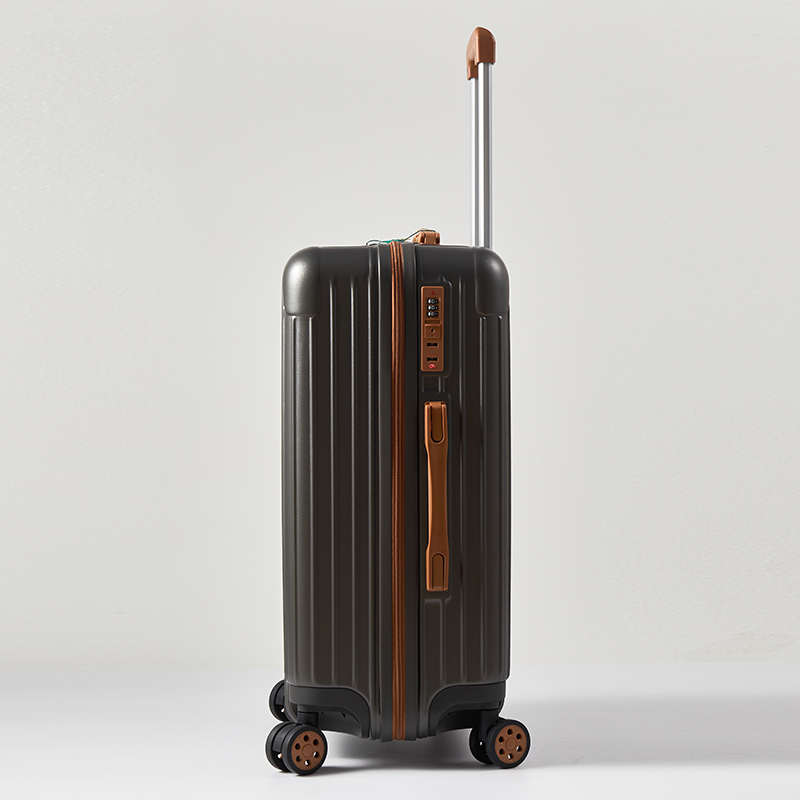 Z.M.N.(法国啄木鸟)经典竖条拉杆箱(拉链型)24寸-帕其克ZRA-9013-2高清大图