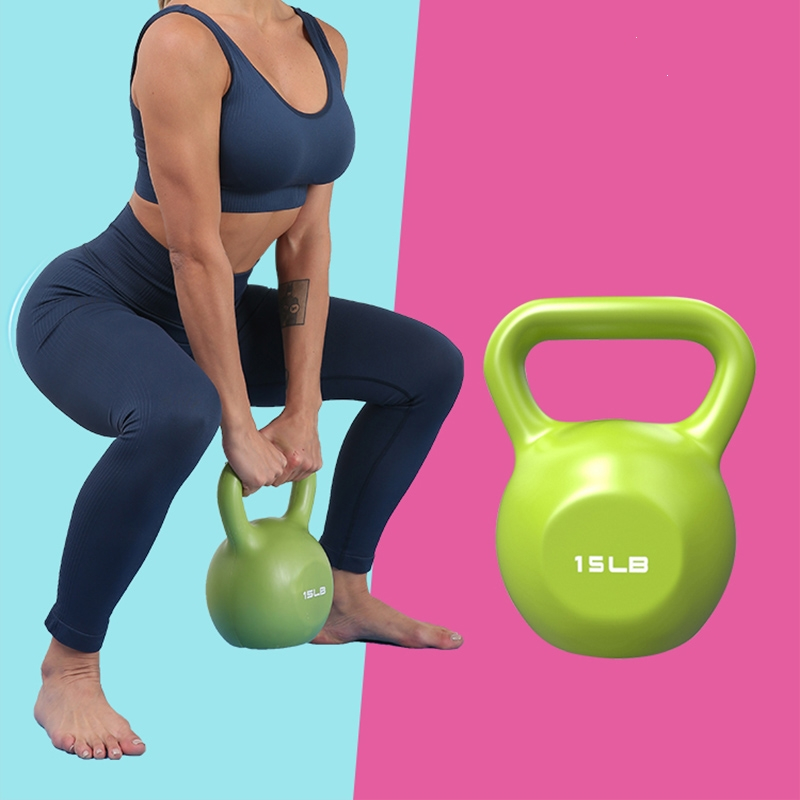壶铃女士健身家用提壶哑铃闪电客器械负重深蹲器材力量训练10kg报价