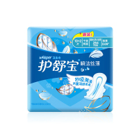 护舒宝(Whisper)瞬洁丝薄量多日用/夜用(10+2)卫生巾284mm(新老包装随机发货)