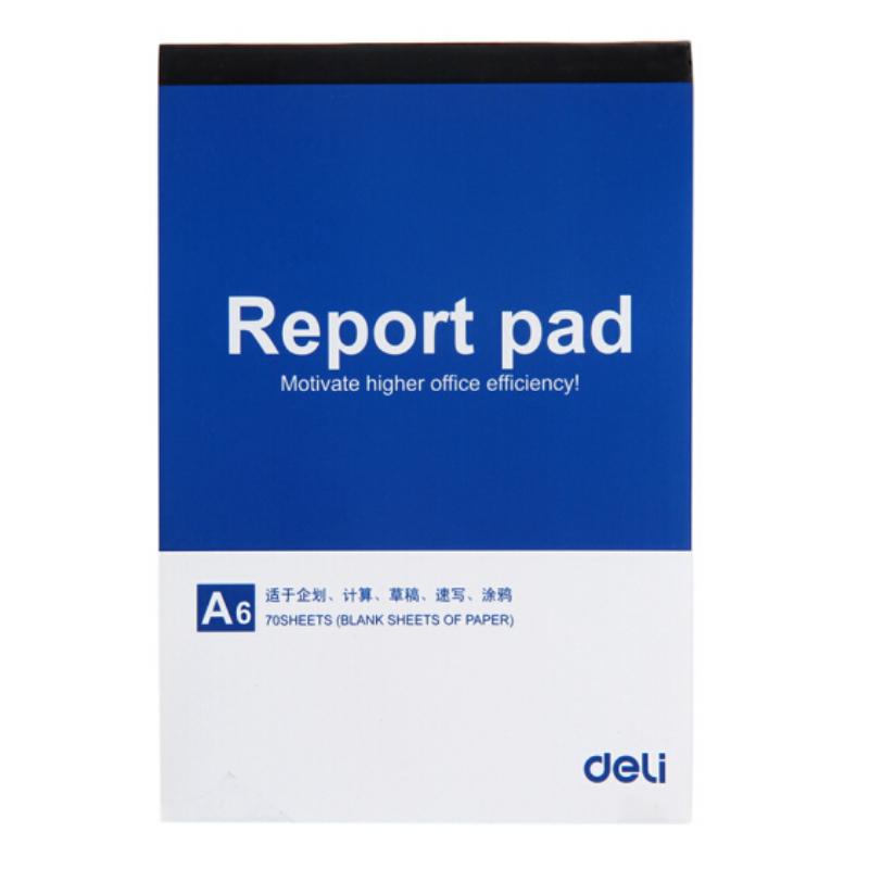 得力(deli) 7713 10本A6/70张随身便签本便条本留言本草稿本草稿纸办公用品