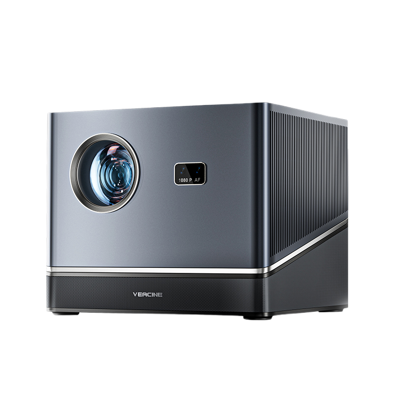 微影投影仪K歌系统高清自动对焦梯形避障入幕一体机带幕布S90