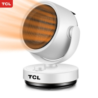 TCL 暖风机家用/空气循环取暖器/暖气扇 台地两用摇头TN-T15P
