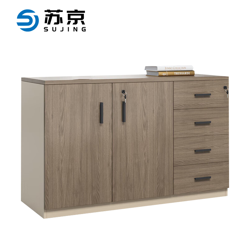 苏京 矮柜储物柜茶水柜木质文件柜定制款每厘米价格SJA-825/厘米