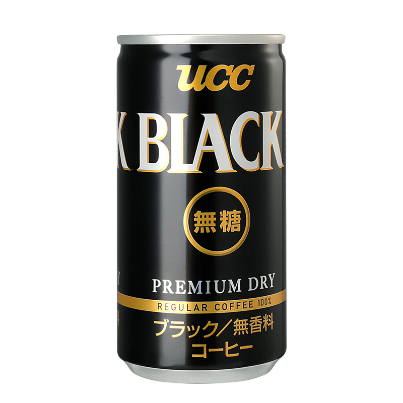 [小罐易携带]悠诗诗(UCC)BLACK无糖黑咖啡饮料 185g/罐 进口咖啡 黑咖啡 冲调饮品 日本进口高清大图