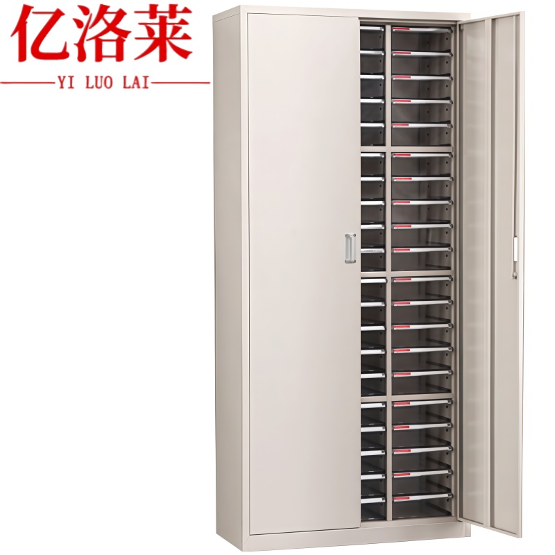 亿洛莱 有门文件柜 60抽 台高清大图