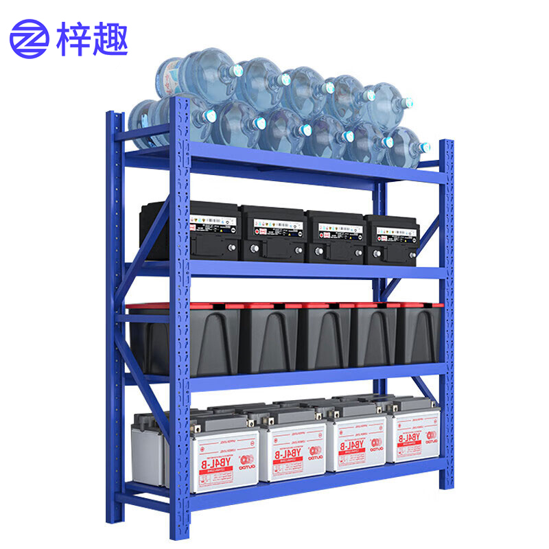 梓趣 重型货架 2000*600*2000mm 组高清大图