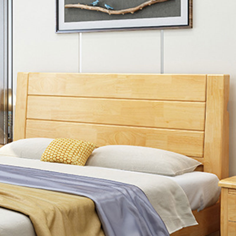 中豫鑫泽 ZYXZ4012009 实木床双人床宿舍公寓床 1.8米床含1个床头柜高清大图