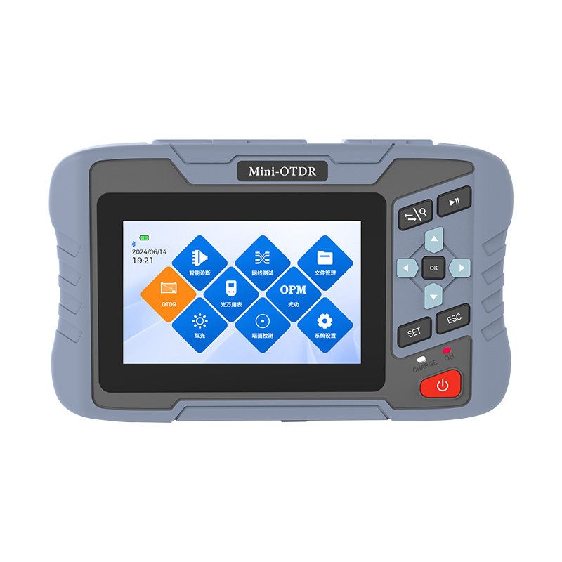 诺克NOVKER/NK4350 D2光时域反射测试仪OTDR高精度光纤故障定位智能分析便携式工业级设计高清大图