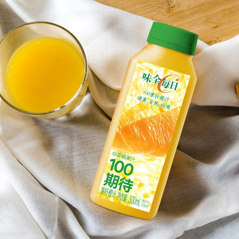 味全每日C果纤橙汁300ml