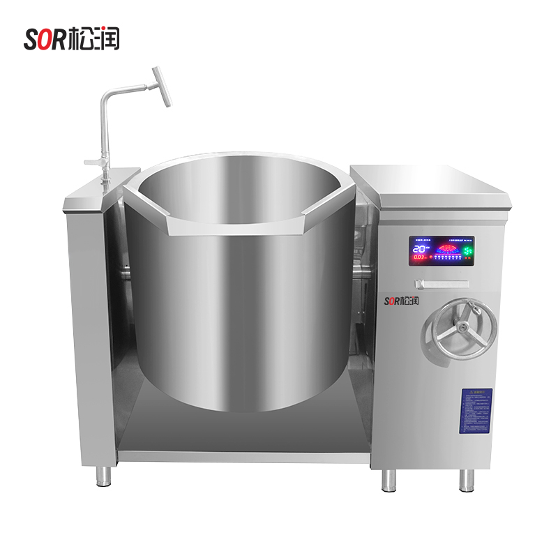 SOR松润商用电磁可倾斜汤炉 学校工厂医院小吃夜宵店用GCT-N3103A(380V/20KW)
