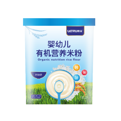 傲滋有机营养米粉1段400g强化钙铁锌婴儿米粉儿童米糊宝宝辅食_496