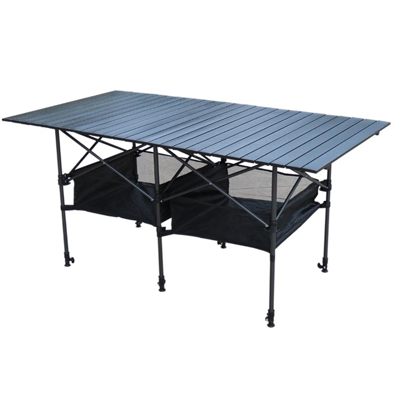 户外装备便携式折叠桌摆摊地摊桌子台子闪电客野营烧烤简易车载蛋卷