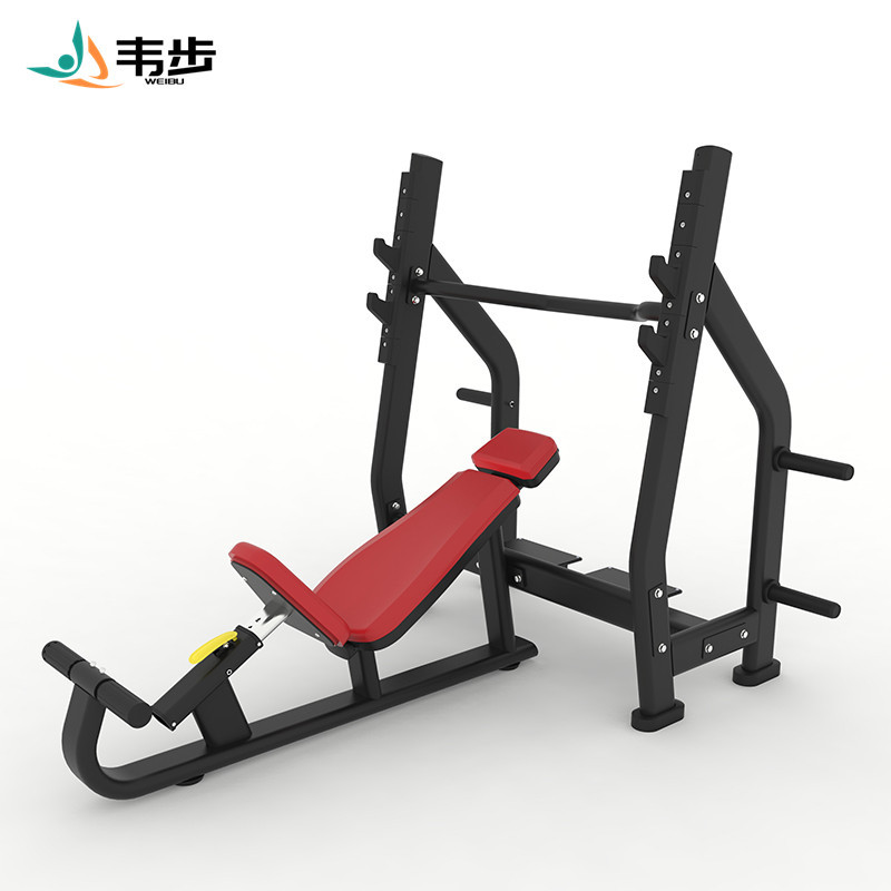 韦步xh-025上斜卧推架室内商用健身器材举重床健身房多功能健身运动