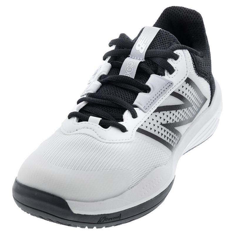 新百伦(New Balance)NewBalance女士网球鞋白色黑色轻量化透气舒