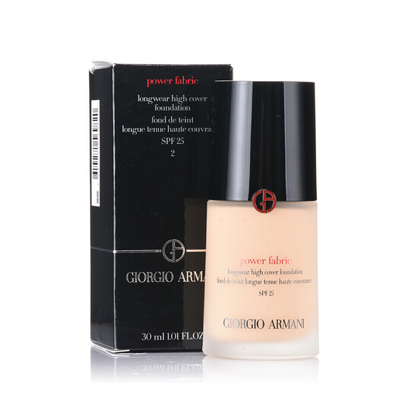 阿玛尼「权力粉底液」无痕持妆粉底液30ml #02暖调白皙 SPF25 混油皮挚爱 持久哑光不闷痘