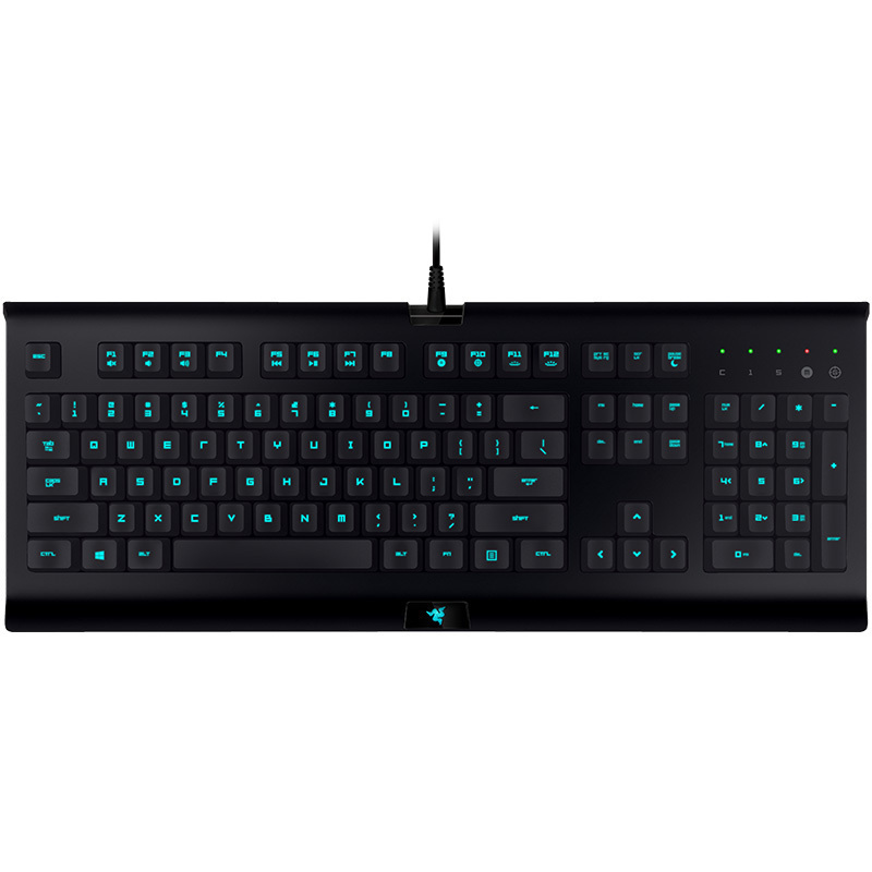 雷蛇(Razer)Cynosa Pro 萨诺狼蛛专业版 有线游戏键盘 绝地求生吃鸡键盘(工包版)黑色