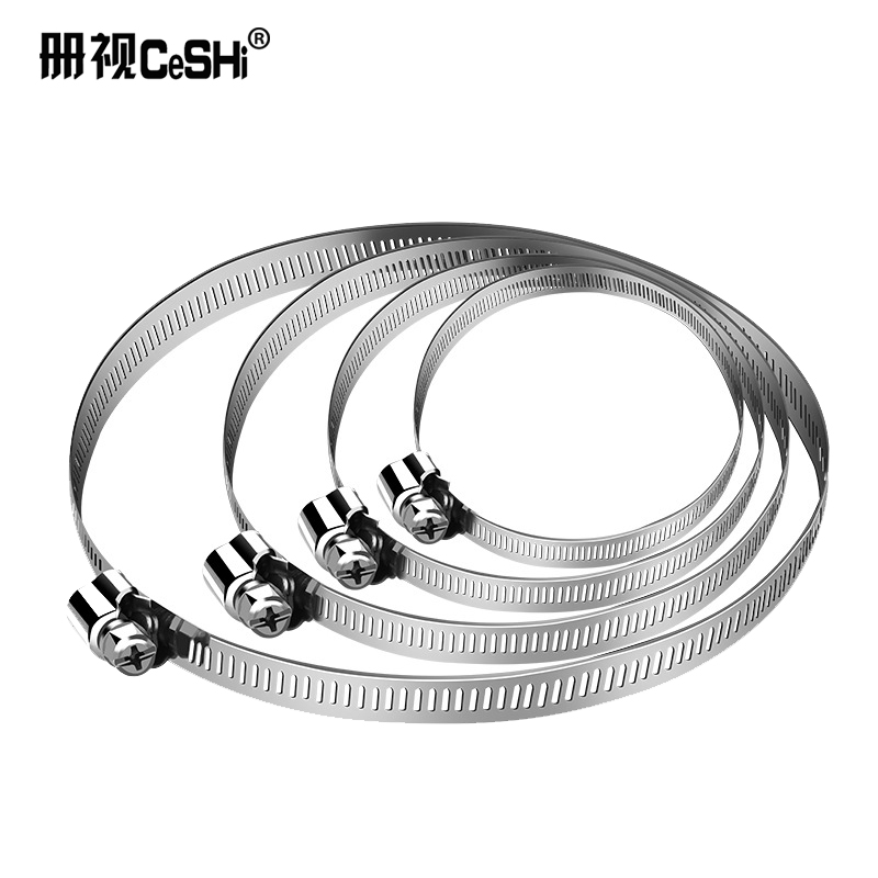 册视不锈钢抱箍防水盒监控支架立杆抱箍电线杆强力抱箍圈喉箍304个高清大图