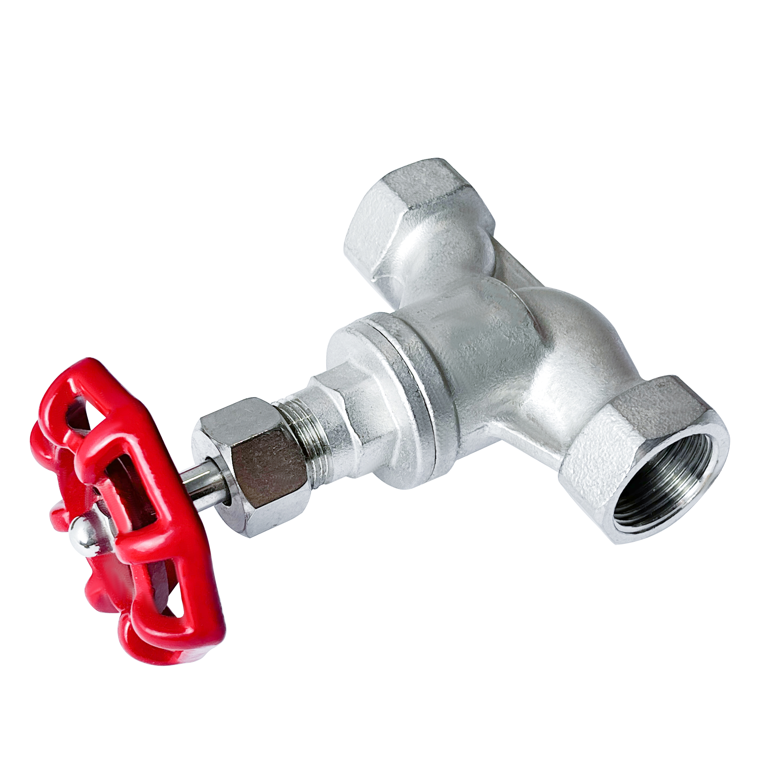 杉外山 304不锈钢丝扣S型截止阀 个高清大图