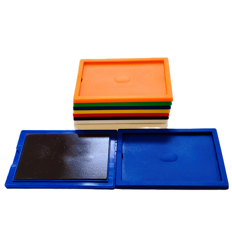 蒙企智品10个软磁塑料贴货架磁性标签30*60mm/包高清大图