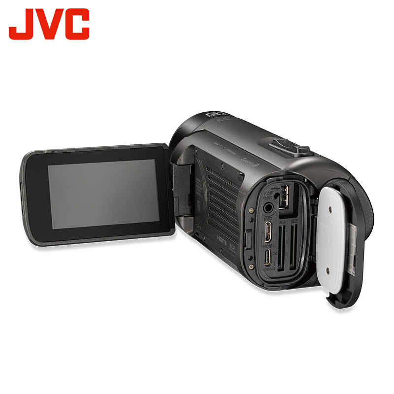 杰伟世(JVC)GZ-RY980HAC 4K四防直播摄像机400万有效像素 3英寸显示屏 数码摄像机