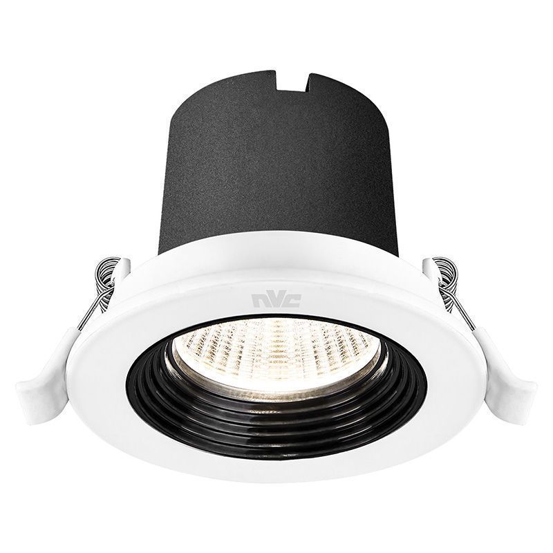 半月白3瓦白光雷士照明led射灯天花灯无主灯嵌入式服装店走廊玄关过道