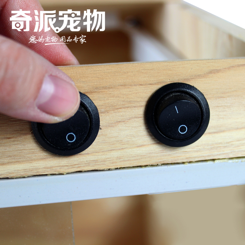 陆龟爬虫箱子 养蜥蜴蛇蜘蛛饲养箱实木箱 仓鼠守宫蛇刺猬保温箱高清大图