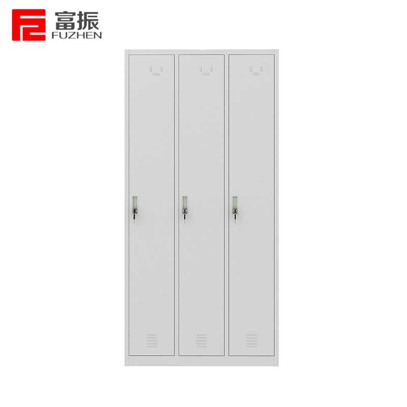 富振 三门更衣柜储物柜员工衣柜存包柜(850*420*1800mm)