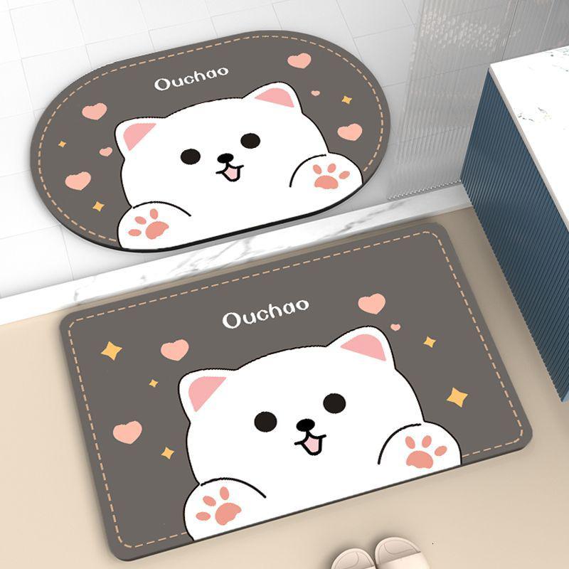 卫生间地垫浴室吸水地垫脚垫入户进家用垫厕所地毯洗手间垫子高清大图