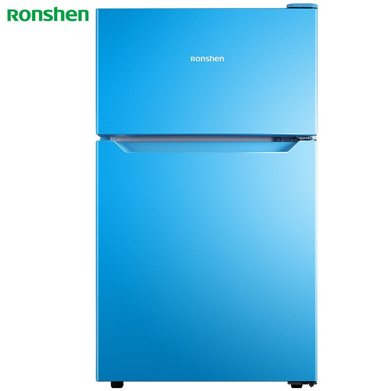 容声(Ronshen)101升单门冷藏微冷冻小型迷你冰箱一级能效 低噪家用租房宿舍客厅冰箱 [蓝色精