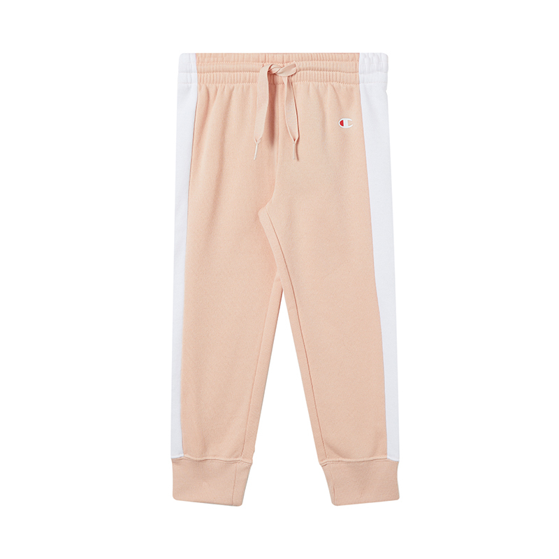Champion/冠军男女童/混纺加绒运动裤经典logo图案高端儿童休闲裤