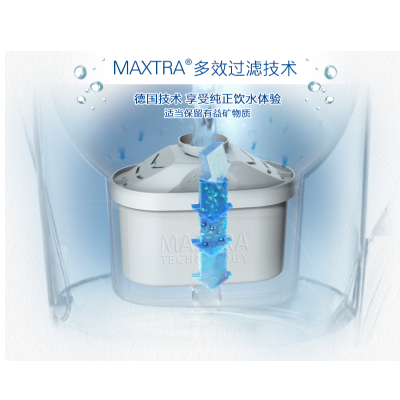 碧然德(Brita)黑色 尊享3.5L+P6滤芯 滤水壶 (单位:组)