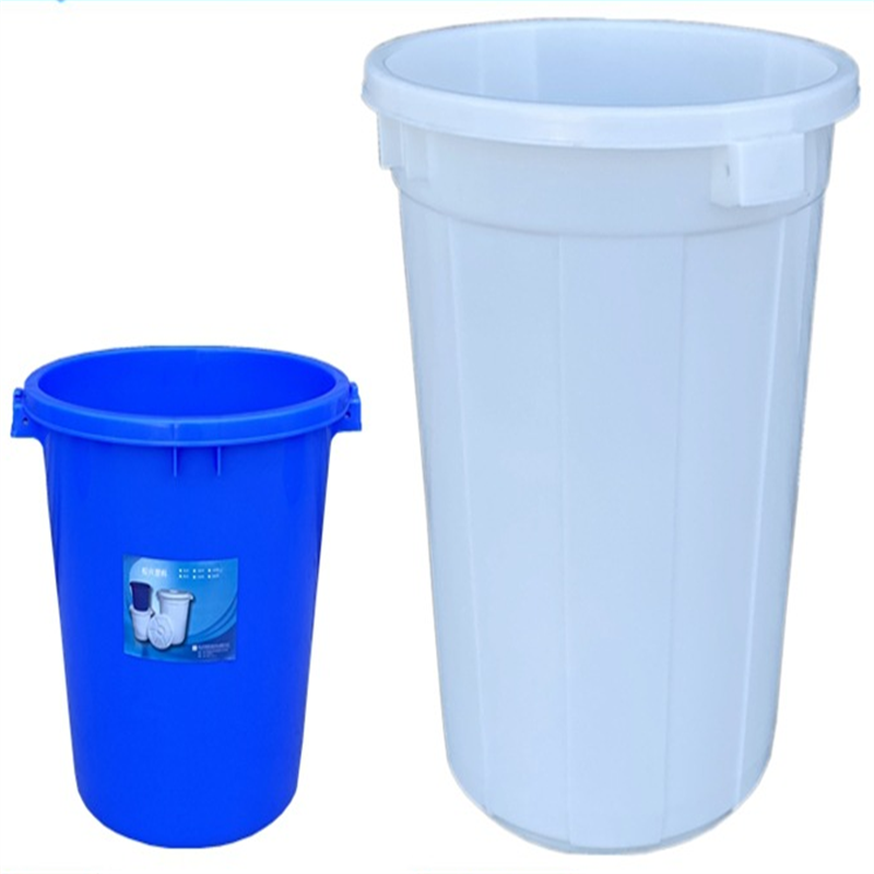 来升亿塑料桶大号带盖加厚大白桶工业用家用储水桶160L