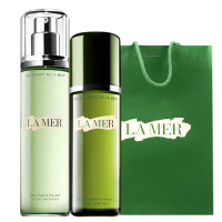 海蓝之谜(LA MER)精华浓缩修护面部护肤套装礼盒 2件(洁面+精萃液)